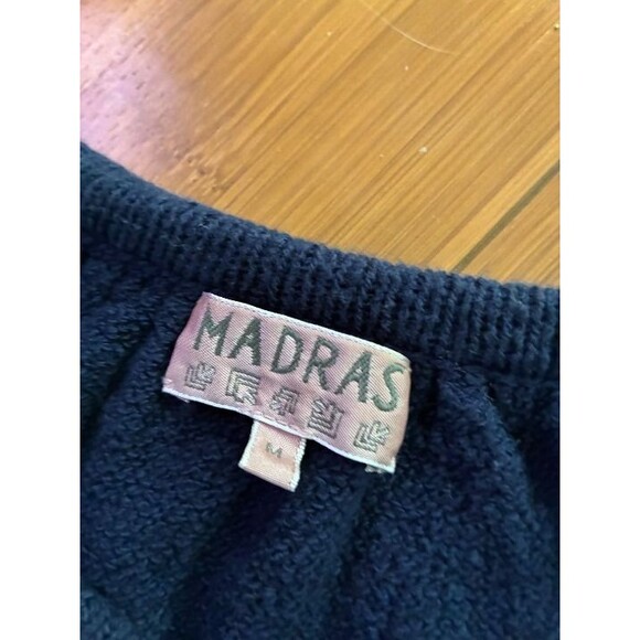 A.P.C. APC madras Knit Blue Sweater Medium - Picture 4 of 5